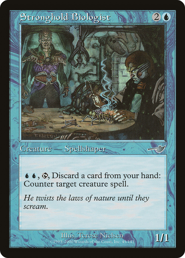 Stronghold Biologist (NMS-045) [Nemesis] MTG Single Wizards of the Coast