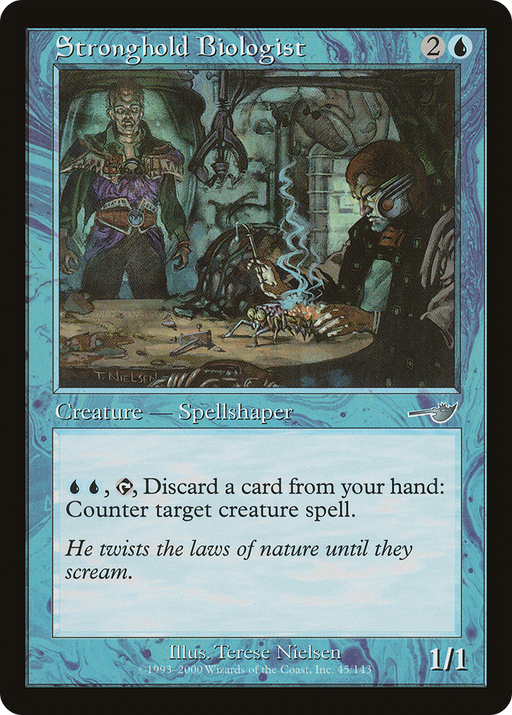 Stronghold Biologist (NMS-045) [Nemesis] MTG Single Wizards of the Coast