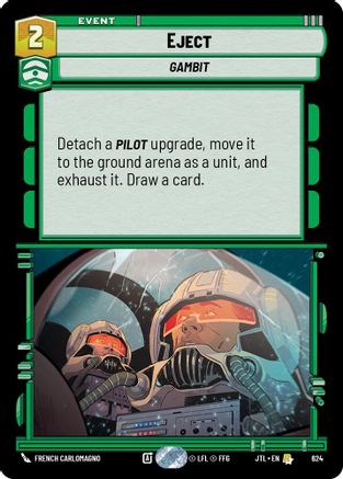 Eject (Foil) (624) [Jump to Lightspeed] Foil Star Wars: Unlimited Single Disney