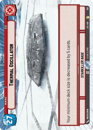 Thermal Oscillator (Hyperspace Foil) (763) [Jump to Lightspeed] Foil Star Wars: Unlimited Single Disney