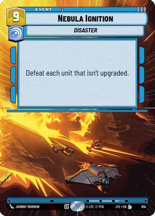 Nebula Ignition (Hyperspace Foil) (814) [Jump to Lightspeed] Foil Star Wars: Unlimited Single Disney