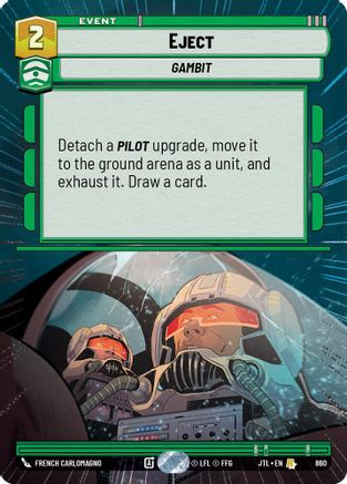 Eject (Hyperspace Foil) (860) [Jump to Lightspeed] Foil Star Wars: Unlimited Single Disney