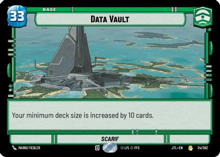 Data Vault (024/262) [Jump to Lightspeed] Star Wars: Unlimited Single Disney