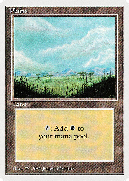 Plains (B) (SUM-293) [Misc] Summer Magic / Edgar MTG Single Wizards of the Coast