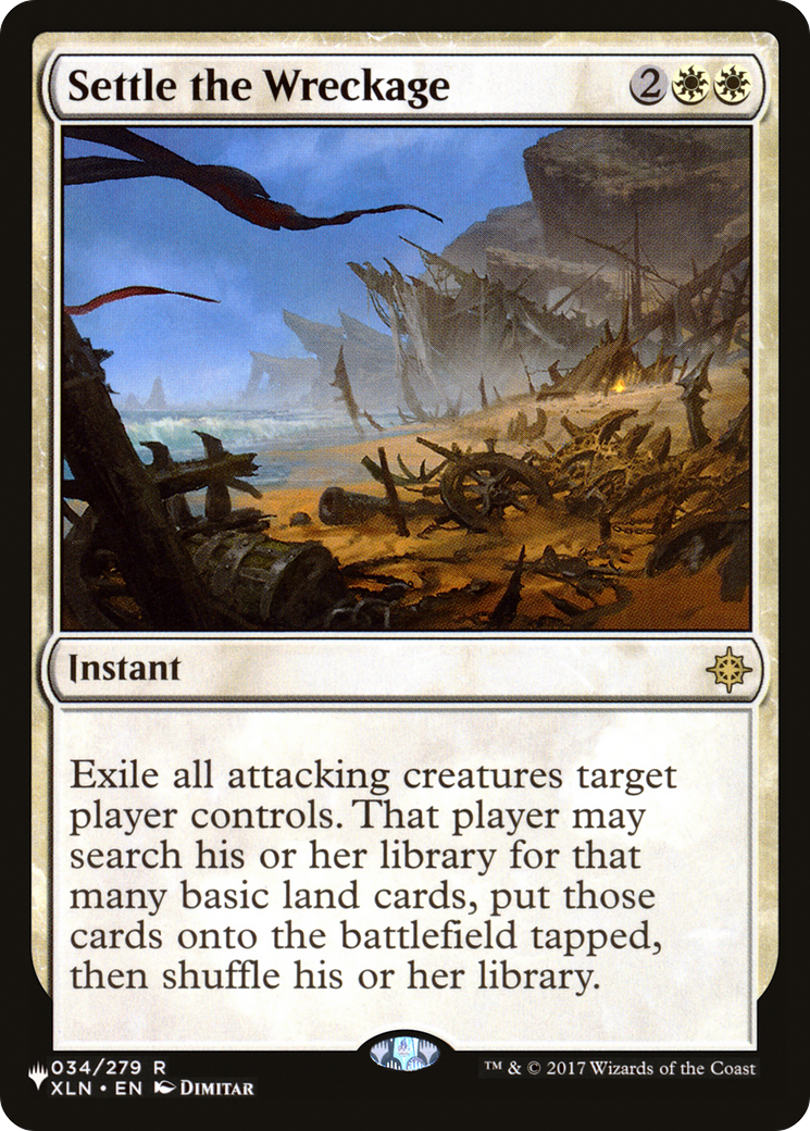 Settle the Wreckage (LIST-034/279) [Mystery Booster] The List MTG Single Wizards of the Coast
