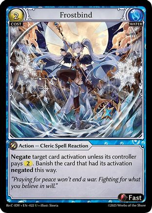 Frostbind (022) [Diao Chan Re Collection Idyll Corsage] Grand Archive Single Weebs of the Shore