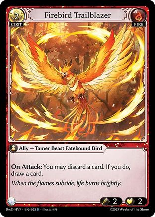Firebird Trailblazer (025) [Guo Jia Re Collection Heavens Favored] Grand Archive Single Weebs of the Shore