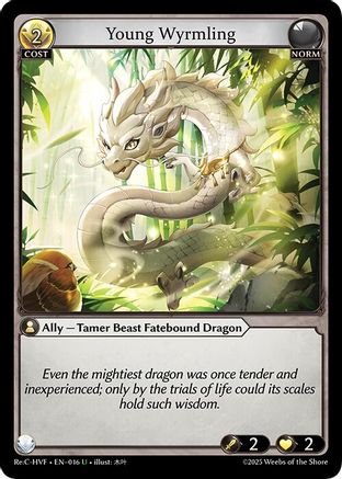 Young Wyrmling (016) [Guo Jia Re Collection Heavens Favored] Grand Archive Single Weebs of the Shore