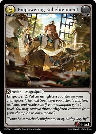 Empowering Enlightenment (044) [Abyssal Heaven] Grand Archive Single Weebs of the Shore