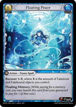Floating Peace (123) [Abyssal Heaven] Grand Archive Single Weebs of the Shore