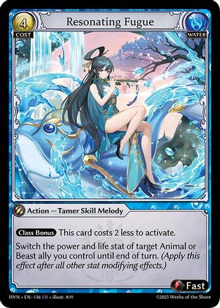 Resonating Fugue (136) [Abyssal Heaven] Grand Archive Single Weebs of the Shore