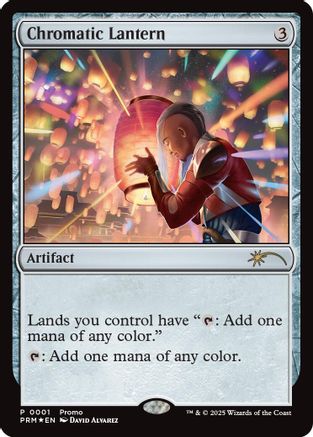 Chromatic Lantern (UMP-001) [Misc] Unique and Miscellaneous Promos Foil MTG Single Wizards of the Coast