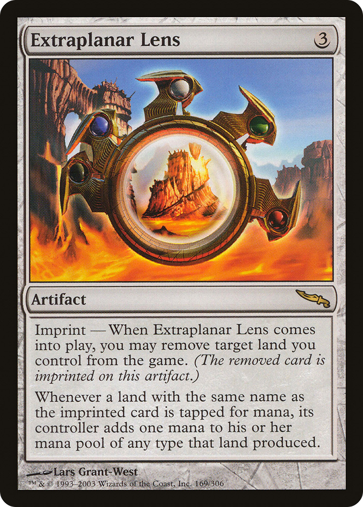 Extraplanar Lens (MRD-169) [Mirrodin] MTG Single Wizards of the Coast