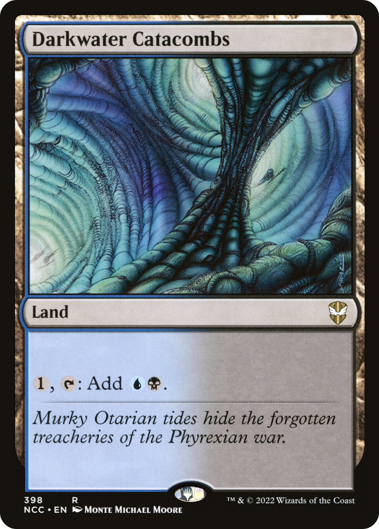 Darkwater Catacombs (NCC-398) [New Capenna Commander] MTG Single Wizards of the Coast