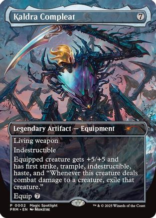 Kaldra Compleat (UMP-002) [Misc] Unique and Miscellaneous Promos Foil MTG Single Wizards of the Coast