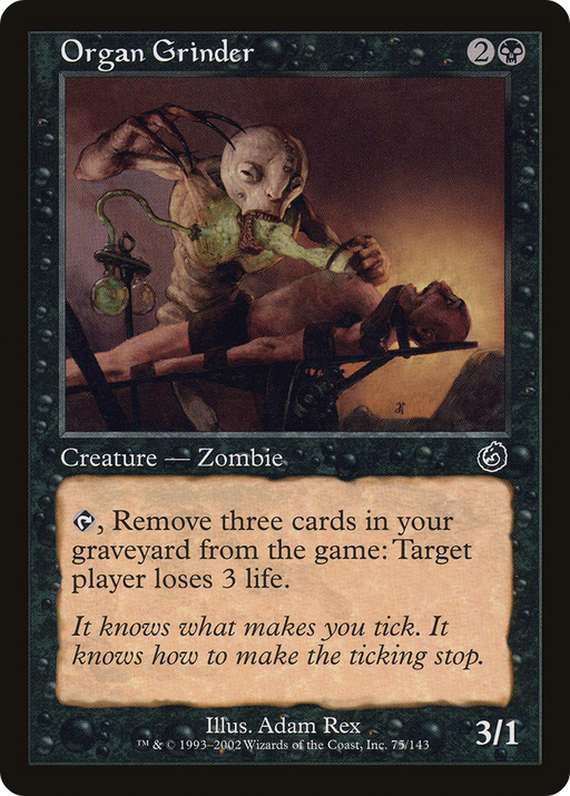 Organ Grinder (TOR-075) [Torment] Foil MTG Single Wizards of the Coast
