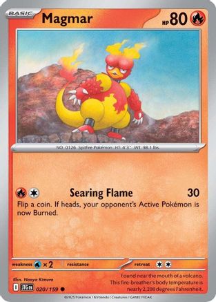 Magmar (20) [SV: Journey Together] Pokemon Single Pokémon