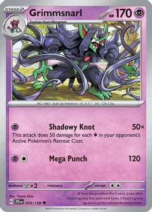 Grimmsnarl (73) [SV: Journey Together] Pokemon Single Pokémon