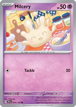 Milcery (74) [SV: Journey Together] Pokemon Single Pokémon
