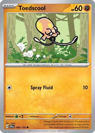 Toedscool (88) [SV: Journey Together] Pokemon Single Pokémon