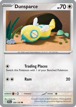 Dunsparce (120) [SV: Journey Together] Pokemon Single Pokémon
