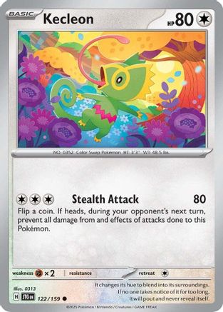 Kecleon (122) [SV: Journey Together] Pokemon Single Pokémon
