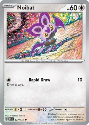 Noibat - 127/159 (127) - [SV: Journey Together] Pokemon Single Pokémon