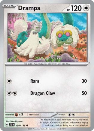 Drampa (130) [SV: Journey Together] Pokemon Single Pokémon