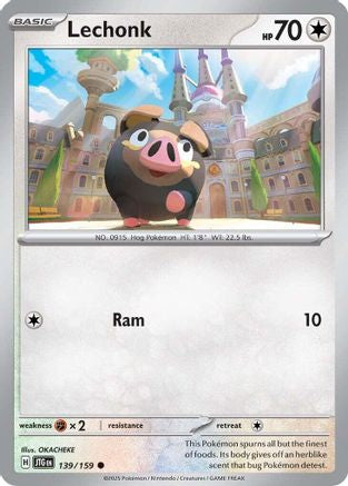 Lechonk 139/159 [SV: Journey Together] Pokemon Single Pokémon