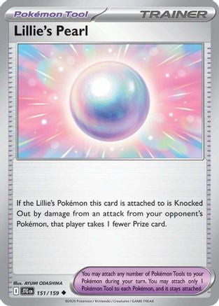 Lillie's Pearl (151) Reverse Holofoil [SV: Journey Together] Pokemon Single Pokémon