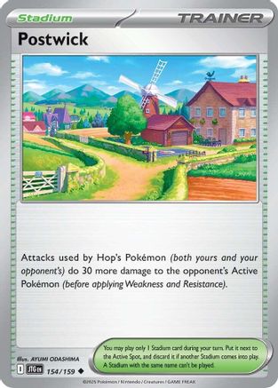 Postwick (154) Reverse Holofoil [SV: Journey Together] Pokemon Single Pokémon