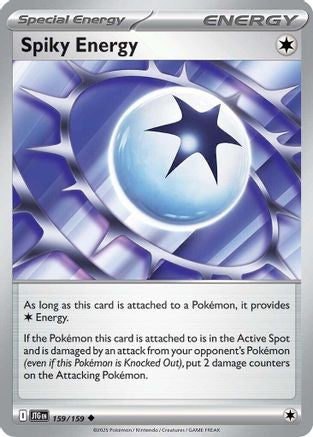 Spiky Energy - 159/159 Reverse Holofoil [SV: Journey Together] Pokemon Single Pokémon