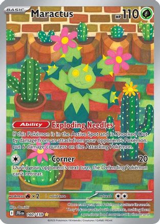 Maractus - 160/159 Holofoil [SV: Journey Together] Pokemon Single Pokémon