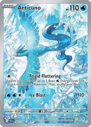 Articuno - 161/159 (161) - [SV: Journey Together] Holofoil Pokemon Single Pokémon