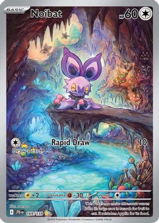 Noibat - 169/159 Holofoil [SV: Journey Together] Pokemon Single Pokémon