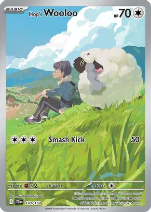 Hop's Wooloo - 170/159 Holofoil [SV: Journey Together] Pokemon Single Pokémon
