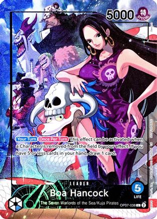 Boa Hancock (2025 PSA Magazine Promo) (OP07-038) [One Piece Promotion Cards] Foil One Piece Single Bandai