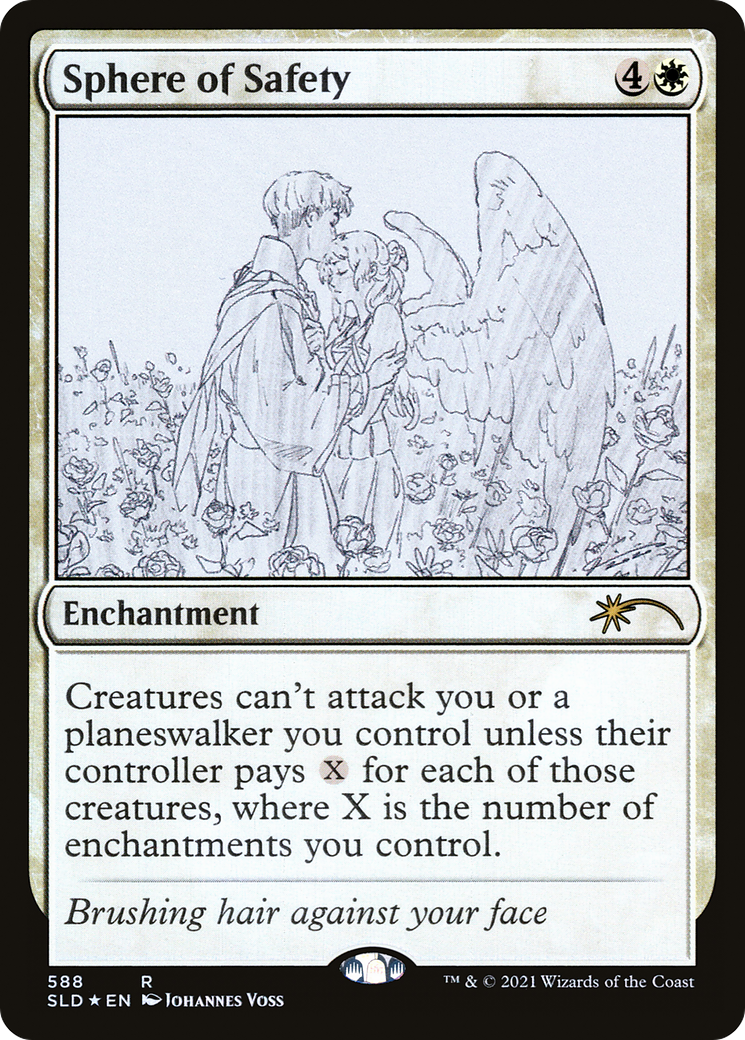 Sphere of Safety (588) (SLD-588) [Secret Lair] Drop Foil MTG Single Wizards of the Coast