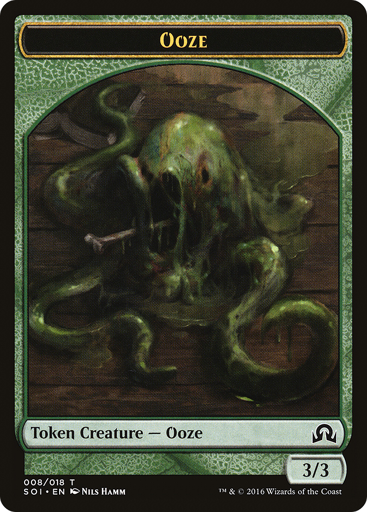 Ooze (SOI-008) [Tokens] Shadows over Innistrad Tokens MTG Single Wizards of the Coast