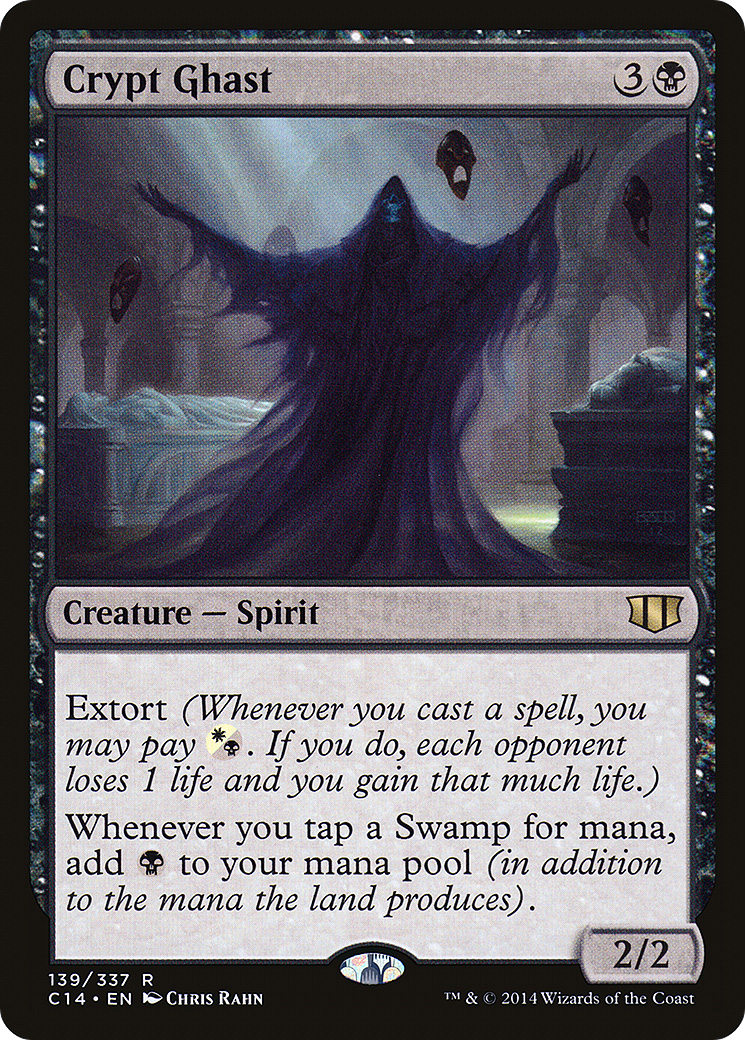 Crypt Ghast (C14-139) [Commander 2014] MTG Single Wizards of the Coast