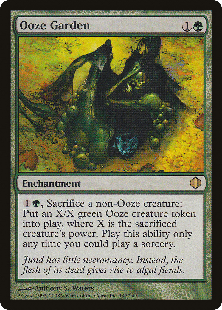 Ooze Garden (ALA-143) [Shards of Alara] Foil MTG Single Wizards of the Coast