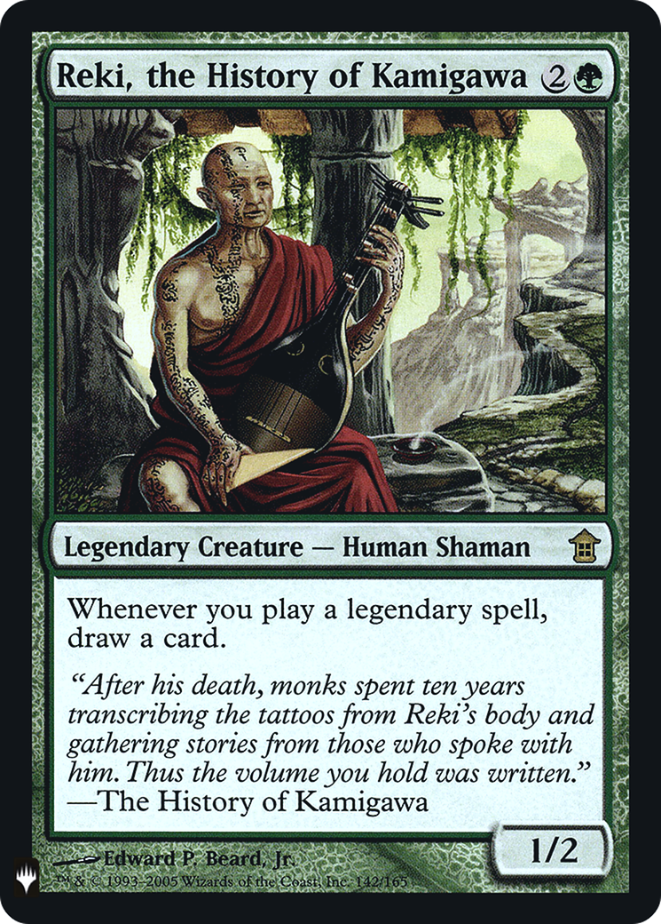 Reki, the History of Kamigawa (LIST-142) [Mystery Booster] The List Foil MTG Single Wizards of the Coast