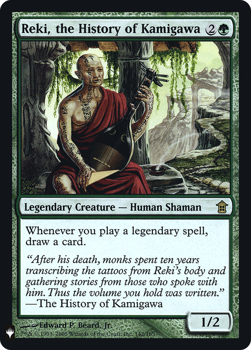 Reki, the History of Kamigawa (LIST-142) [Mystery Booster] The List Foil MTG Single Wizards of the Coast