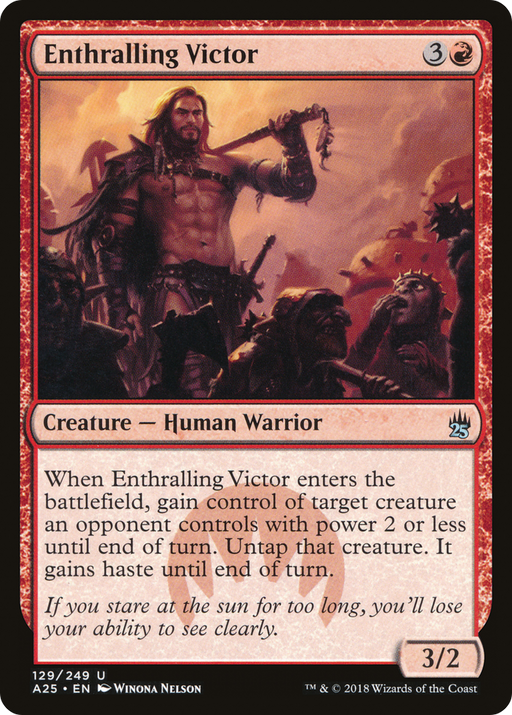 Enthralling Victor (A25-129) [Masters 25] MTG Single Wizards of the Coast