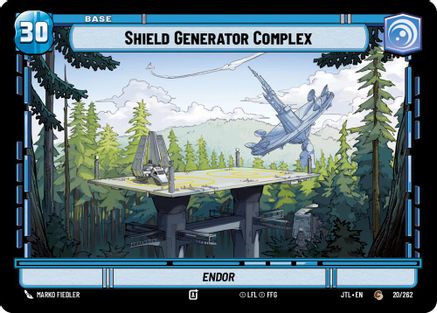 Shield Generator Complex // X-Wing (020/262 // T02/T04) [Jump to Lightspeed] Star Wars: Unlimited Single Disney