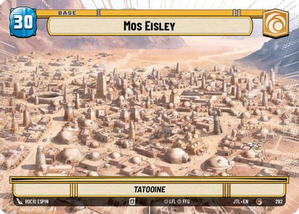 Mos Eisley // X-Wing (Hyperspace) (292 // T06) [Jump to Lightspeed] Star Wars: Unlimited Single Disney