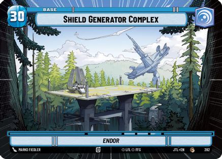 Shield Generator Complex // Shield (Hyperspace) (282 // T08) [Jump to Lightspeed] Star Wars: Unlimited Single Disney