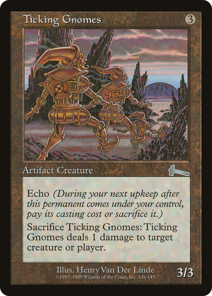 Ticking Gnomes (ULG-136) [Urza's Legacy] Foil MTG Single Wizards of the Coast