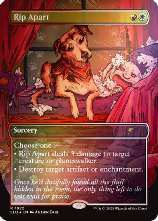 Rip Apart (1922) (Rainbow Foil) (SLD-1922) [Secret Lair Drop Series] Foil
