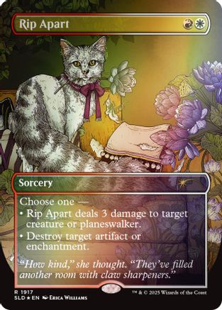 Rip Apart (1917) (Rainbow Foil) (SLD-1917) [Secret Lair Drop Series] Foil
